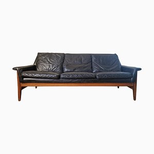 Mid-Century Leather Sofa Bovenkamp, Netherlands, 1965