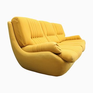 Space Age 3-Seater Sofa, Czechoslovakia, 1970s