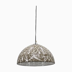 Italian Glass Pendant Light, 1970s