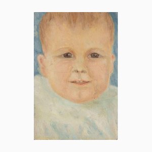 Francesco Settimj, Kind, Ölgemälde, 1930er