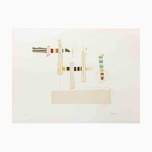 Giulio Marelli, Totem, Lithograph, 1970s