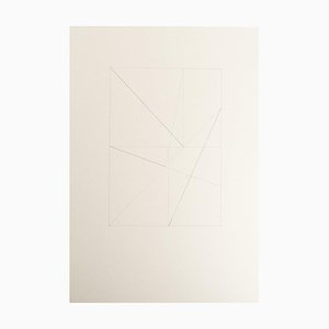 Enrico Della Torre, Abstract Geometric Composition, 2016, Pencil on Paper