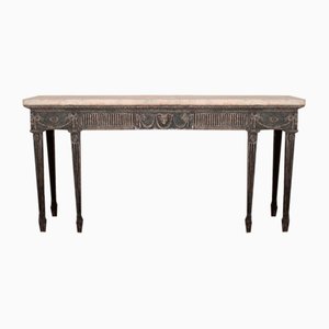 English Painted Console Table, 1920s