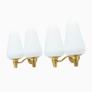 Wandlampen von Harald Elof Notini, 1950er, 2er Set