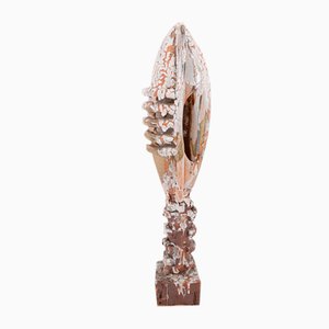 Glazed Ceramic Art Sculpture, Sicily