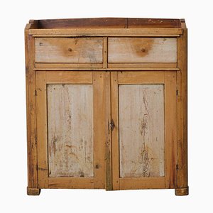 Kleines Volkskunst Sideboard, Frühes 19. Jahrhundert