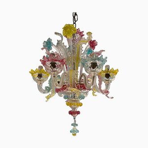 Lustre Vénitien en Verre Murano, 1930s
