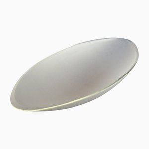 Oval Murano Glass Centerpiece Vase by De Majo, 1992