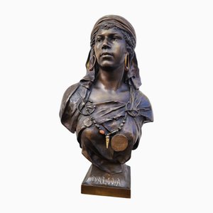 Picault, Dalila, Late 19th Century, Bronze Sculpture