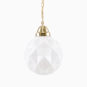 Cubist Pendant from Pure White Lines