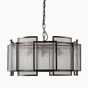Large Bronze Monte Carlo Chandelier from Pure White Lines