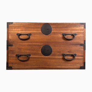 Meiji Era Tansu Chest of Drawers, Japan, 1890s