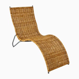 Rattan Lounger Karlslund zugeschrieben Karl Malmvall für Ikea, 2005