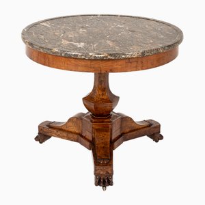 Console en Loupe de Frêne, France, 19ème Siècle