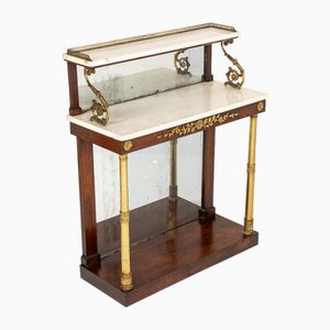 19th Century Regency Chiffonier with Marble Top