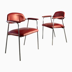 Set of Mid-Century Modern Chairs by Steiner, 1950s