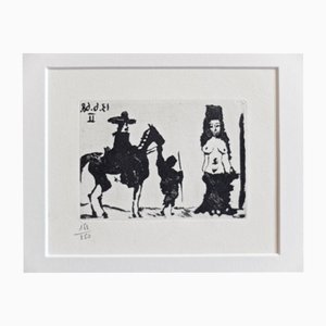 Pablo Picasso, Original Composition from La Celestine, 1971, Etching