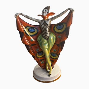 Porcelain Figurine Dancer by William Goebel, 1920s