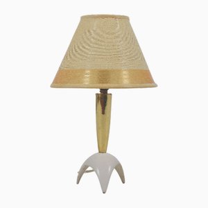 Lampe de Bureau Tripode Vintage attribuée à Rotaflex, 1950s