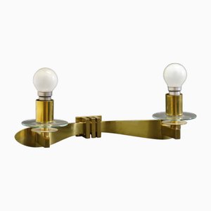 Vintage French Art Deco Wall Light, 1940s