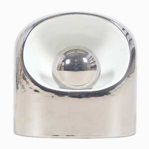 Lampada da tavolo Venezia in ceramica color argento di Philips, anni '70