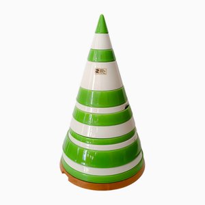 Set Totem Cône en Céramique par Pierre Cardin pour Franco Pozzi, 1970s, Set de 14