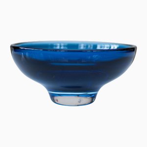 Vintage Sommerso Glass Bowl by Mona Morales for Kosta, 1960s