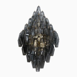 Smoke Sorrento Wall Light from Pure White Lines