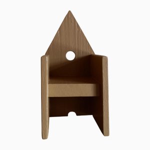 Beige Braune Miniatur Vescovina von Lanfranco Benvenuti für Meccani Arredamenti, 1985