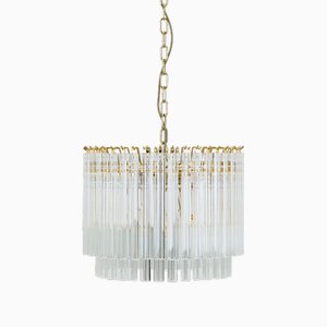 Clear Piccolo Amaro Drum Chandelier from Pure White Lines