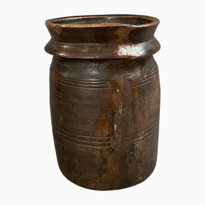 Vaso Himachal in legno, anni '40