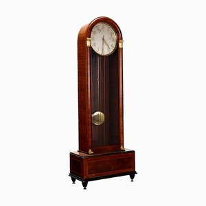 Art Deco Clock in Walnut Veneer
