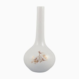 Narrow-Necked Vase in Porcelain by Bjørn Wiinblad for Rosenthal, 1980s