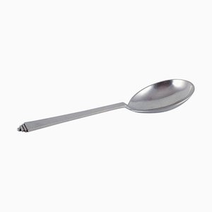 Cuchara de servicio de plata de ley de Georg Jensen, años 40