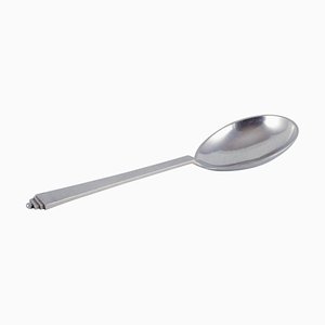 Vintage Serving Spoon in Sterling Silver from Georg Jensen, 1940s