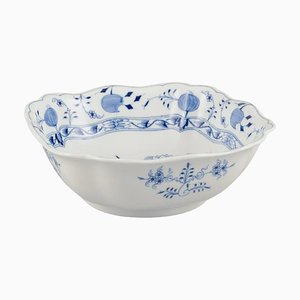 Large German Square Bowl from Meissen, 1900