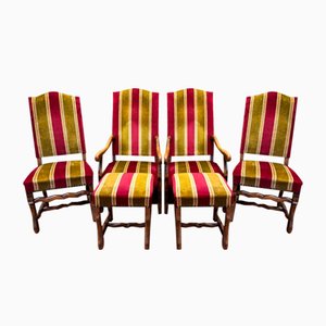 Louis Xiii Armchairs, Chairs and Poufs, Set of 6