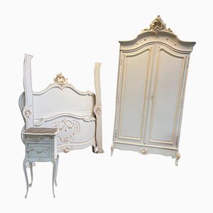 Juego de dormitorio Louis Xv. Juego de 3