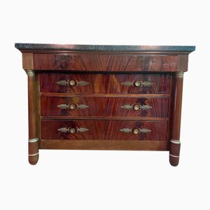 Empore Style Chest of Drawers in Mahogany