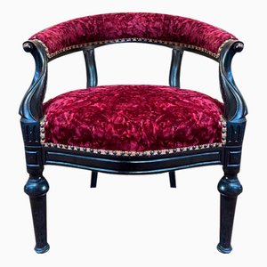 Napoleon Iii Period Office Armchair