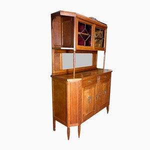 Art Deco Two Body Sideboard in Oak