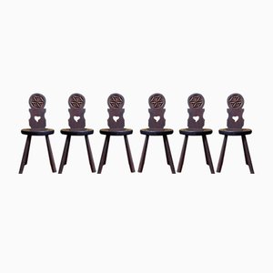 Escabelles Chairs, Set of 6
