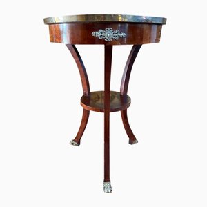 Empire Style Tripod Pedestal Table