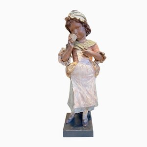 Little Farmer in Apron from Goldscheider