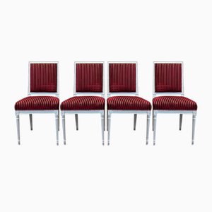 Louis Xvi Style Chairs, Set of 4
