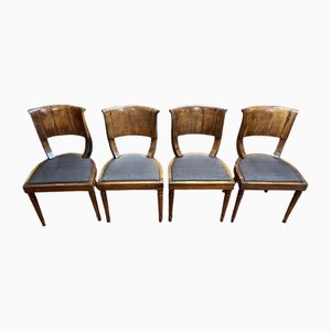 Biedermeier Dining Chairs, Set of 4