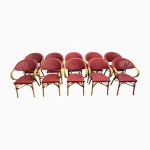 Garden Armchairs, 1960s, Set of 12