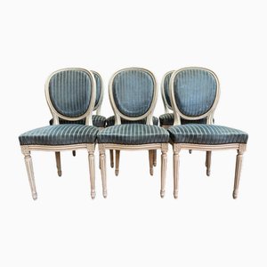 Louis XVI Chairs, Set of 6