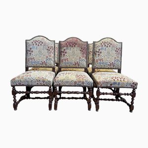 Louis XIII Chairs, Set of 6