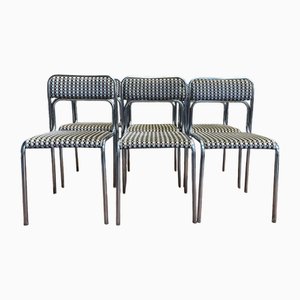 Chrome Chairs, 1970s, Set of 6